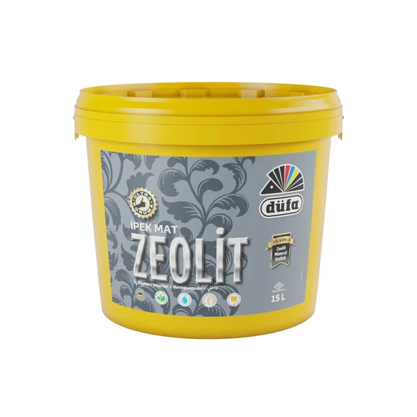 Düfa Zeolit İpek Mat İç Cephe Duvar Boyası 1055 Fildişi 15 l - 2
