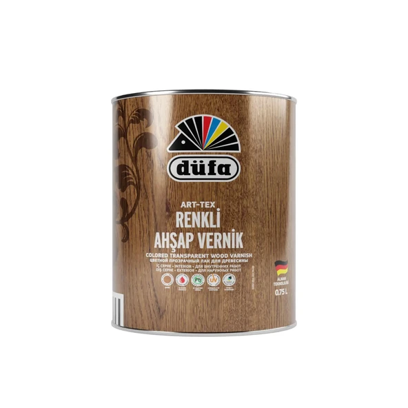 Düfa ART-TEX Renkli Ahşap Verniği 8500 Ceviz 0.75 l