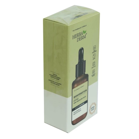 Herbaderm Superserum BioHydration Hemi-Squala Yüz Serumu 30 ML - 3