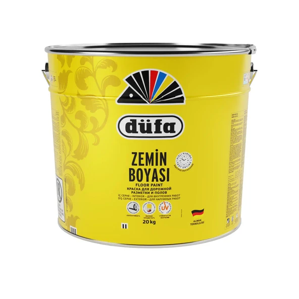 Düfa Zemin Boyası 5005 Boncuk Mavi 20 kg - 2