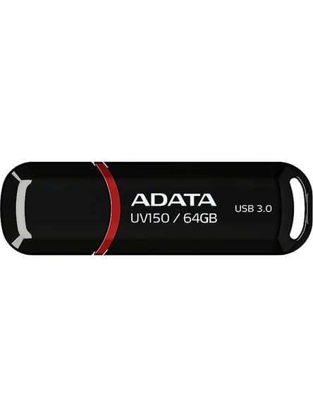 Adata UV150 64GB USB3.0 Siyah USB Bellek AUV150-64G-RBK
