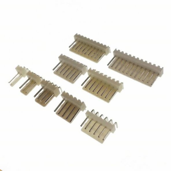 8 Lİ 254-08R 2,54 MM PCB TİP 90° KONNEKTÖR ERKEK ( 20 AD. PAKET )