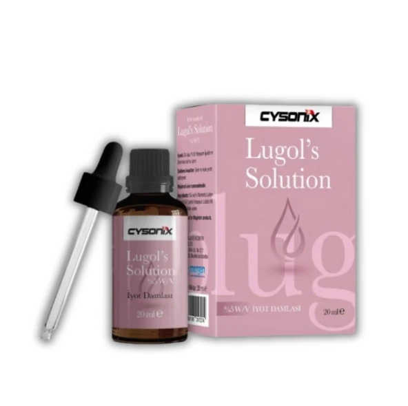 Cysonix Lugol %5 Solution 20 ml