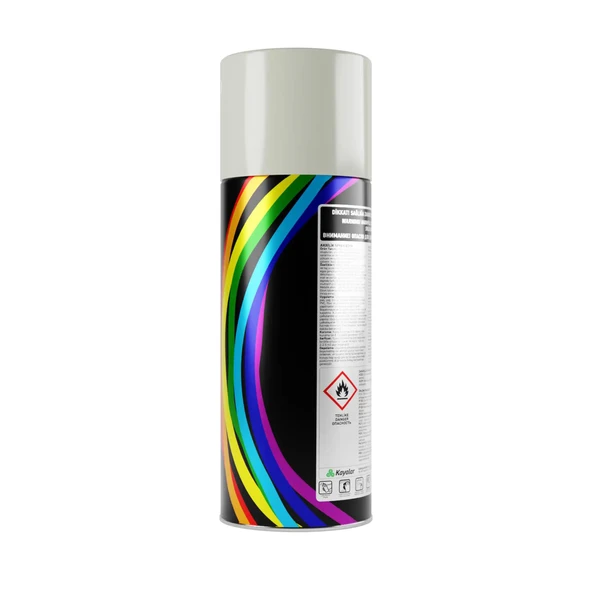 Genç Metalik Sprey Boya 0357 Metalik Gri 400 ml - 4