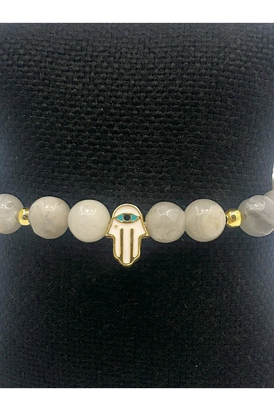 KADIN ESNEK MİSİNALI DOĞAL TAŞ BİLEKLİK - 2