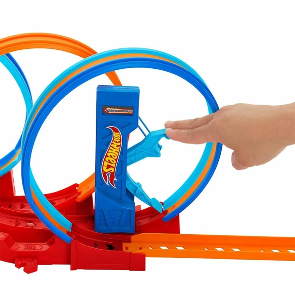 HPX93 Hot Wheels Ultra Hots Çılgın Çember Yarışı Seti - 5