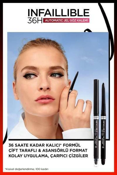 L'Oréal Paris Infaillible Göz Kalemi - 14 Bordeaux - 3