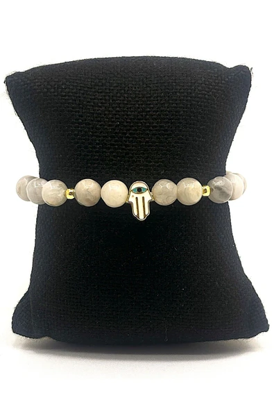 KADIN ESNEK MİSİNALI DOĞAL TAŞ BİLEKLİK