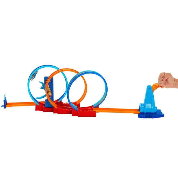 HPX93 Hot Wheels Ultra Hots Çılgın Çember Yarışı Seti - 3