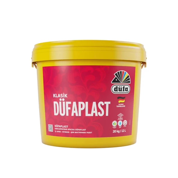 Düfa Klasik Düfaplast İç Cephe Duvar Boyası 6054 Limon 12 l