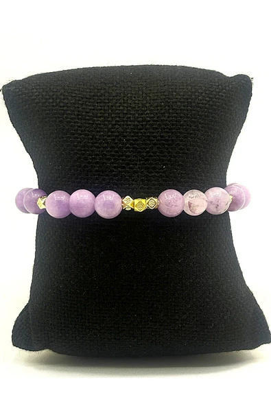 KADIN ESNEK MİSİNALI DOĞAL TAŞ BİLEKLİK ürün görseli 1