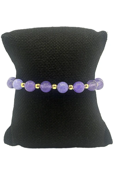 KADIN ESNEK MİSİNALI DOĞAL TAŞ BİLEKLİK ürün görseli 1