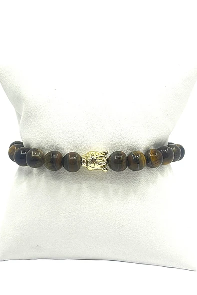 KADIN ESNEK MİSİNALI DOĞAL TAŞ BİLEKLİK