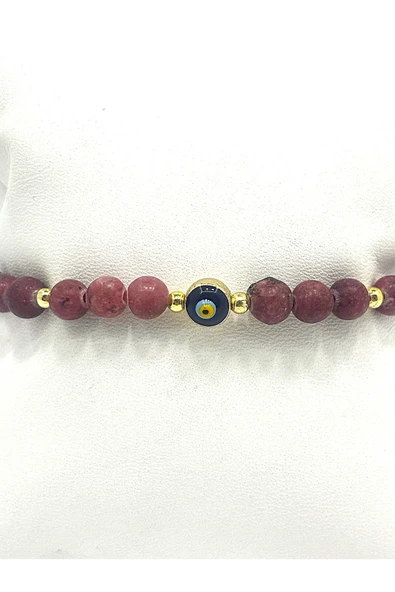 KADIN AYARLANABİLİR DOĞAL TAŞ BİLEKLİK - Resim 2