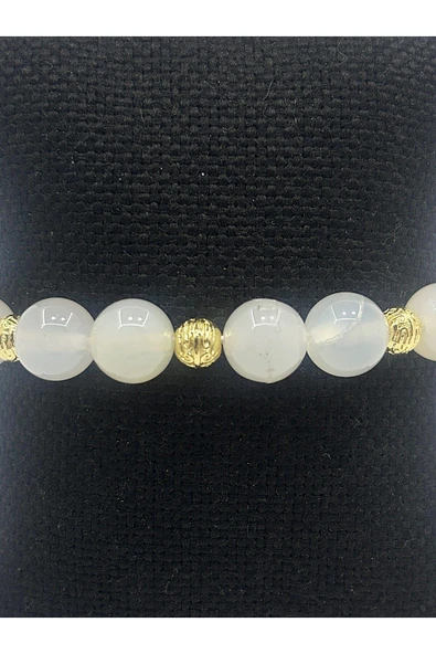 KADIN ESNEK MİSİNALI DOĞAL TAŞ BİLEKLİK - 2