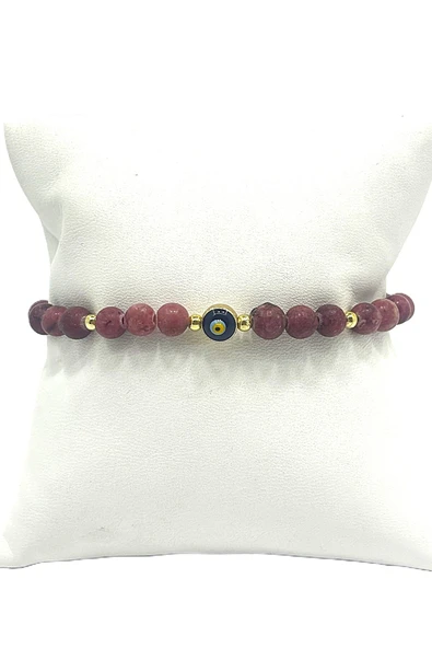 KADIN AYARLANABİLİR DOĞAL TAŞ BİLEKLİK ürün görseli 1