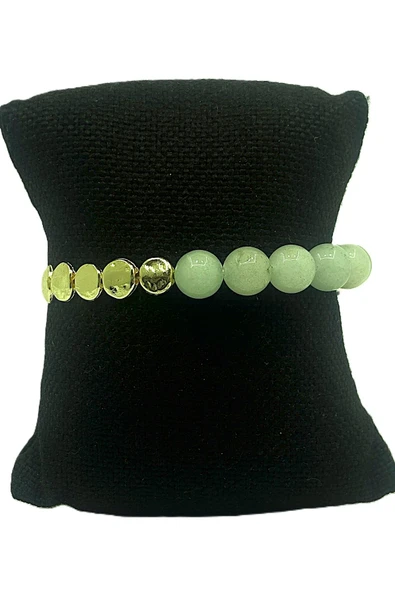 KADIN ESNEK MİSİNALI DOĞAL TAŞ BİLEKLİK ürün görseli 1