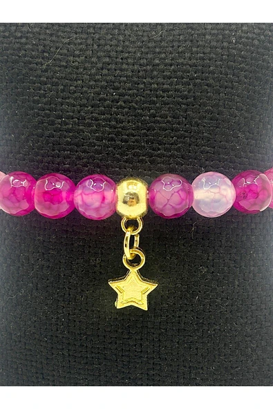 KADIN ESNEK MİSİNALI DOĞAL TAŞ BİLEKLİK - Resim 2