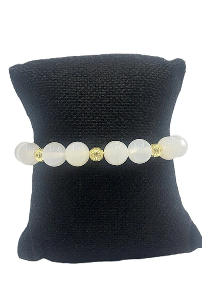 KADIN ESNEK MİSİNALI DOĞAL TAŞ BİLEKLİK