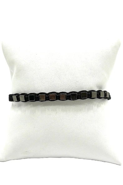 AYARLANABİLİR İPLİ DOĞAL TAŞ BİLEKLİK ürün görseli 1