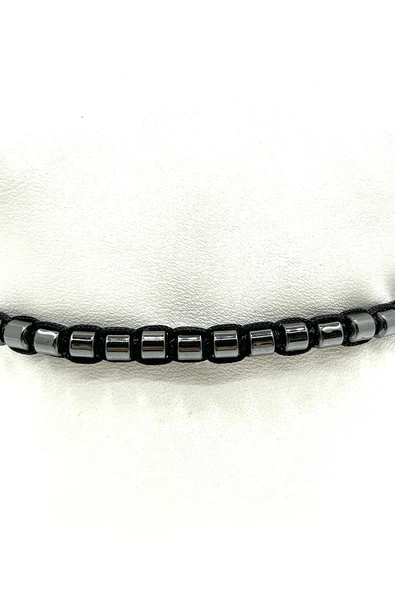 AYARLANABİLİR İPLİ DOĞAL TAŞ BİLEKLİK - Resim 2