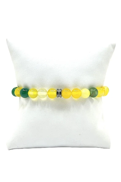 UNİSEX ESNEK MİSİNALI DOĞAL TAŞ BİLEKLİK ürün görseli 1