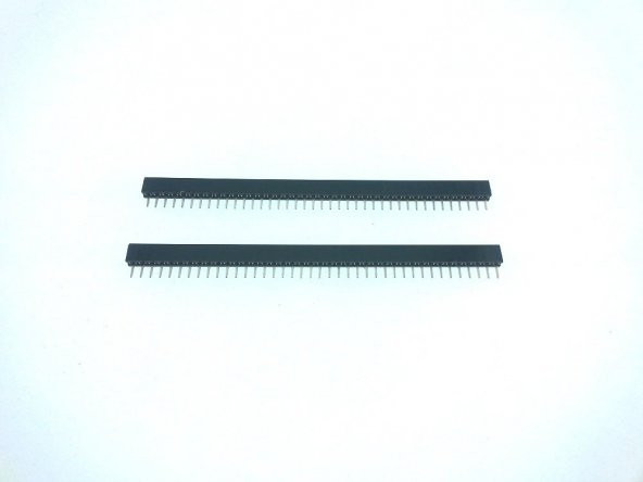 Pin Header Dişi 40 lı 180° 1 Sıra Konnektör (( Mini Bacak 2mm ))