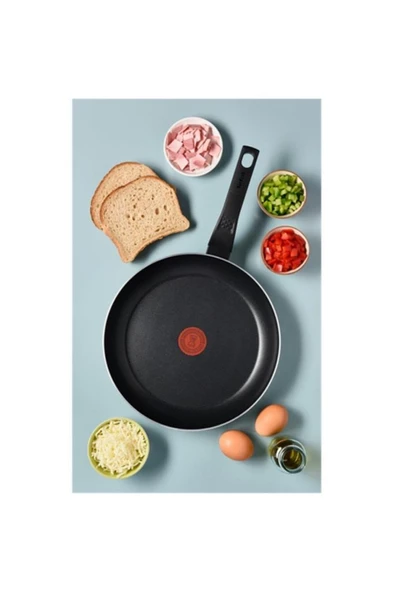 TEFAL B55604 Titanyum 1X SimpleCook Tava 24 cm - 5