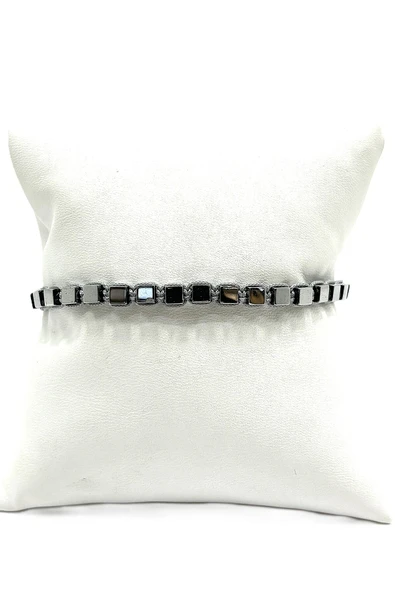 AYARLANABİLİR İPLİ DOĞAL TAŞ BİLEKLİK ürün görseli 1