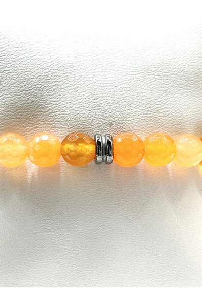 UNİSEX ESNEK MİSİNALI DOĞAL TAŞ BİLEKLİK - 2