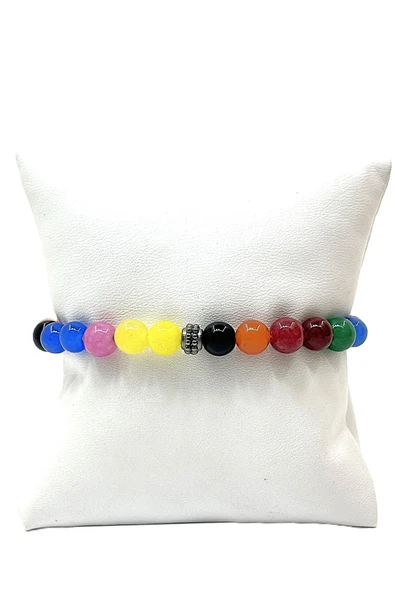 UNİSEX ESNEK MİSİNALI DOĞAL TAŞ BİLEKLİK ürün görseli 1