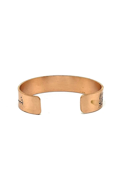 UNİSEX AYARLANABİLİR SAF BAKIR BİLEKLİK - Resim 2