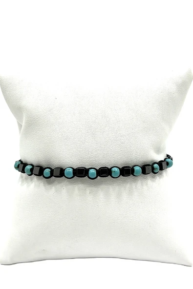 AYARLANABİLİR İPLİ DOĞAL TAŞ BİLEKLİK ürün görseli 1