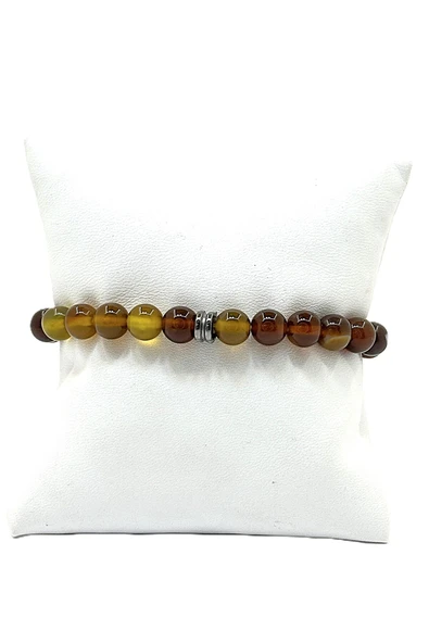 UNİSEX ESNEK MİSİNALI DOĞAL TAŞ BİLEKLİK