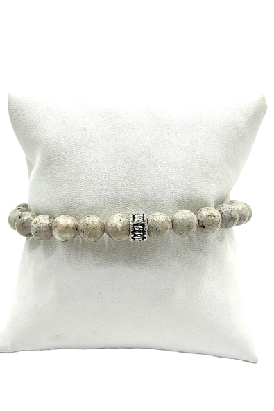 UNİSEX ESNEK MİSİNALI DOĞAL TAŞ BİLEKLİK ürün görseli 1