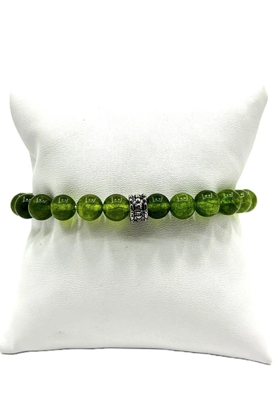 UNİSEX ESNEK MİSİNALI DOĞAL TAŞ BİLEKLİK