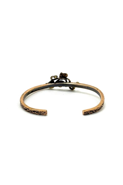 KADIN AYARLANABİLİR SAF BAKIR BİLEKLİK - Resim 2