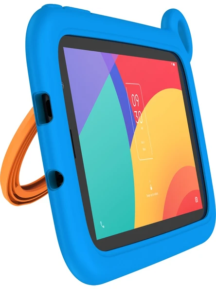 ALCATEL TCL 7 İNÇ SİLİKON TABLET KILIFI (MAVİ) - 2