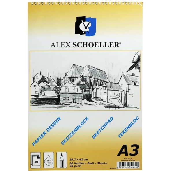 Alex Schoeller Eskiz Defter A3