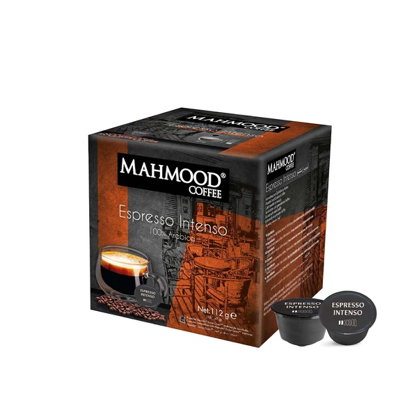 Mahmood Coffee Dolce Gusto Espresso Kapsül Kahve 16 Adet X 7 gr - 2 Li Set - 2