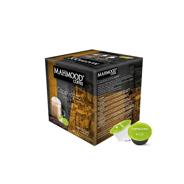 Mahmood Coffee Dolce Gusto Cappuccino Kapsül Kahve 16 Adet X 24 gr - 2 Li Set - 2