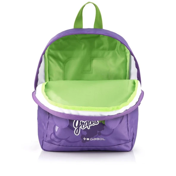 Gabol Anaokulu Sırt Çantası Tutti Frutti Üzüm GB.233865 - Resim 4