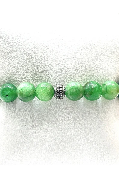 UNİSEX ESNEK MİSİNALI DOĞAL TAŞ BİLEKLİK - 2