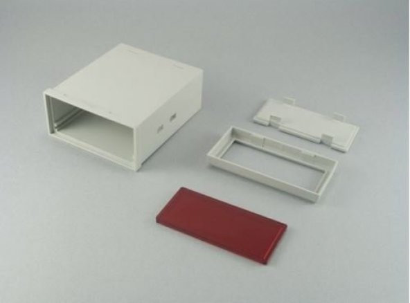 AK-PT-130 36x72x85 Gri Düz Kapakı Panel Tipi Kutu