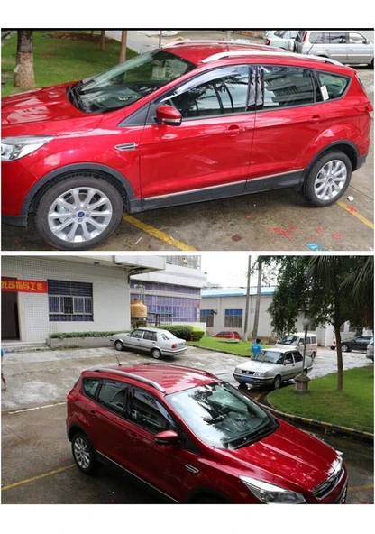 Ford Kuga Uyumlu Tavan Çıtası 2013-2019 Roof Rack Oem Style Silver - 3