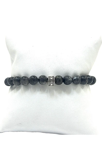 UNİSEX ESNEK MİSİNALI DOĞAL TAŞ BİLEKLİK ürün görseli 1