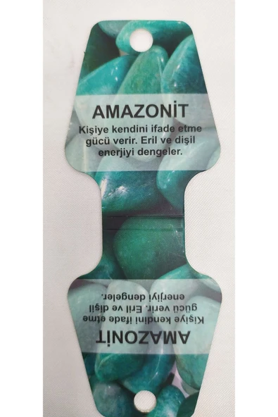 UNİSEX ESNEK MİSİNALI DOĞAL TAŞ BİLEKLİK - Resim 3