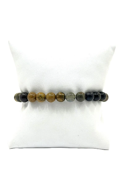 UNİSEX ESNEK MİSİNALI DOĞAL TAŞ BİLEKLİK ürün görseli 1