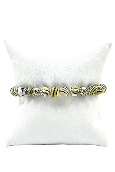 UNİSEX ESNEK MİSİNALI DOĞAL TAŞ BİLEKLİK