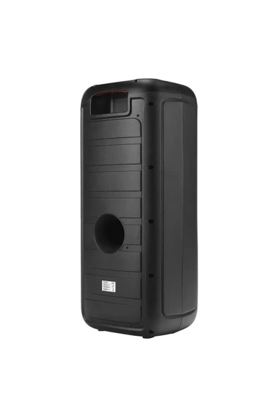 Mikado 40W TWS FMli RGB Işıklı Kablosuz Mikrofonlu Kule Bluetooth Hoparlör - 5